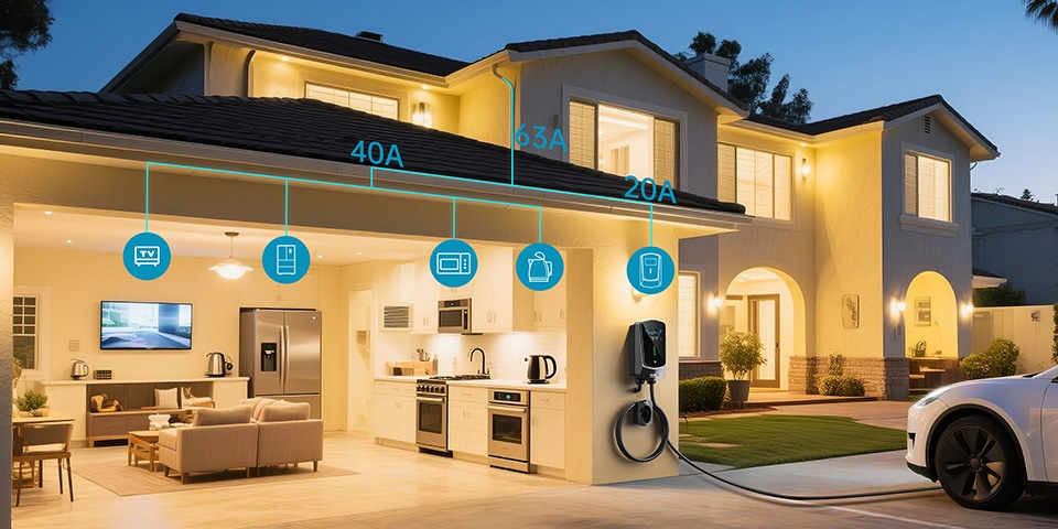 Home ALM function display scenario.