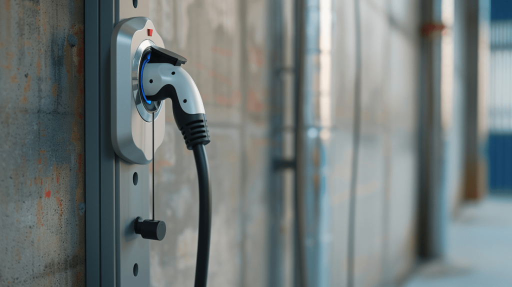Indoor & Outdoor Tethered EV Chargers for Business