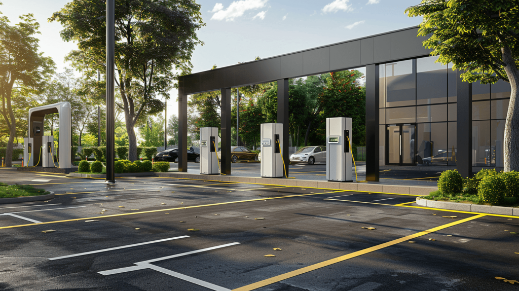 Commercial EV Charger Installation