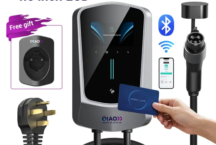 7KW -14-50P -RFID Card + WIFI + Bluetooth + 4.3 inch LCD + APP