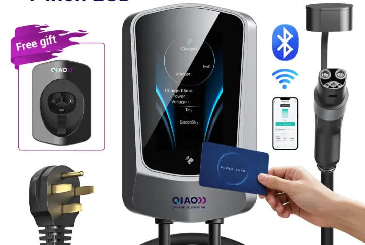 7KW -14-50P -RFID Card + WIFI + Bluetooth + 7 inch LCD + APP