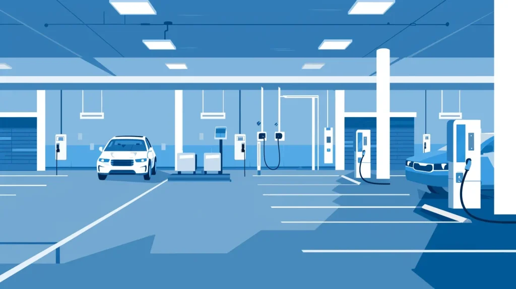 AC EV charging for B2B infrastructure