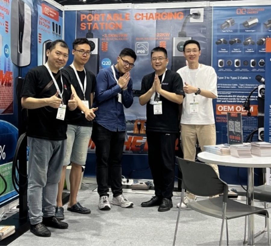 QIAO Showcases EV Charging Solutions at Thailand Exhibition