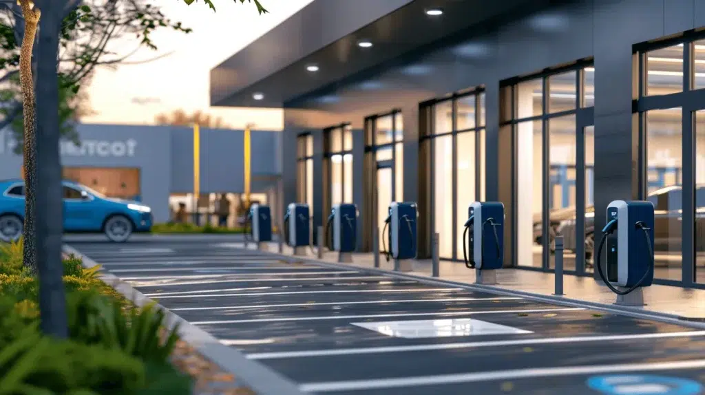 AC EV charging for small businesses