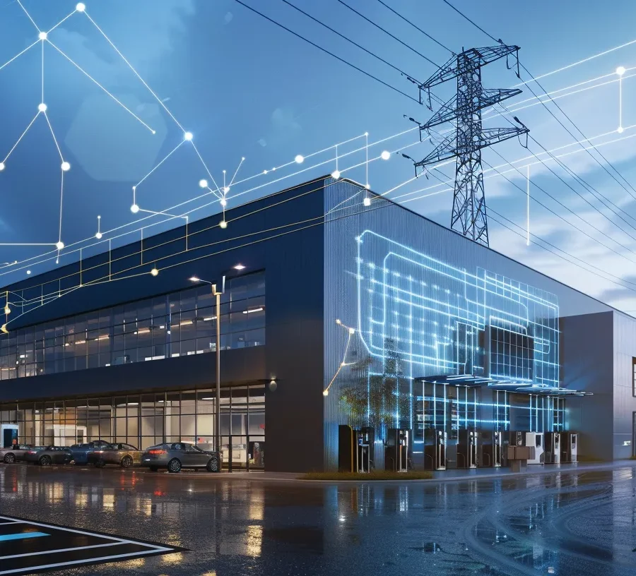 EV charger load balancing