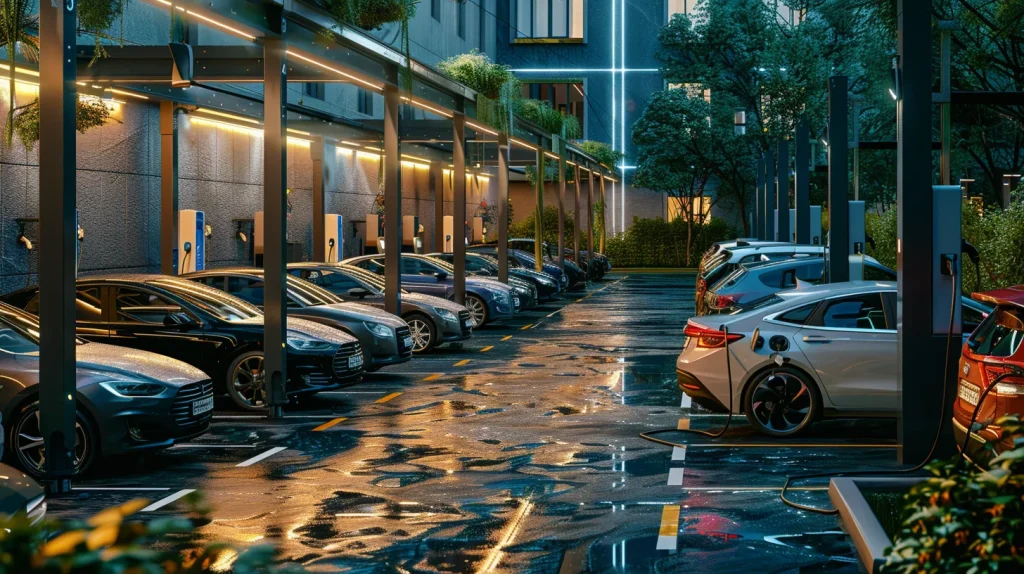 RFID for commercial EV chargers