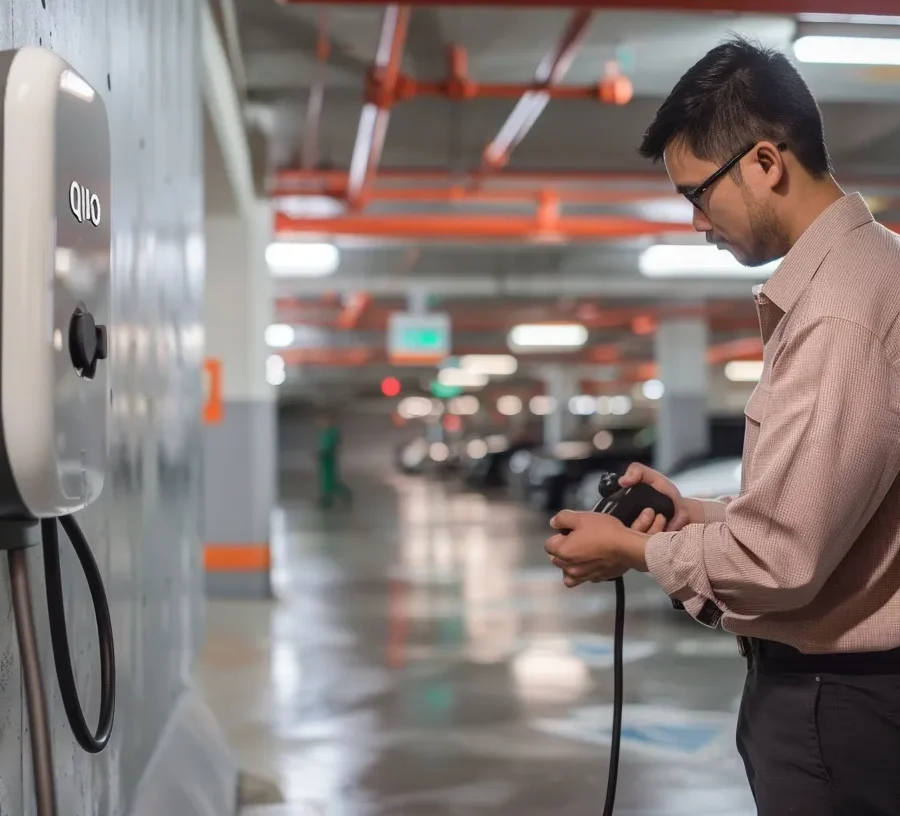 commercial EV charger troubleshooting