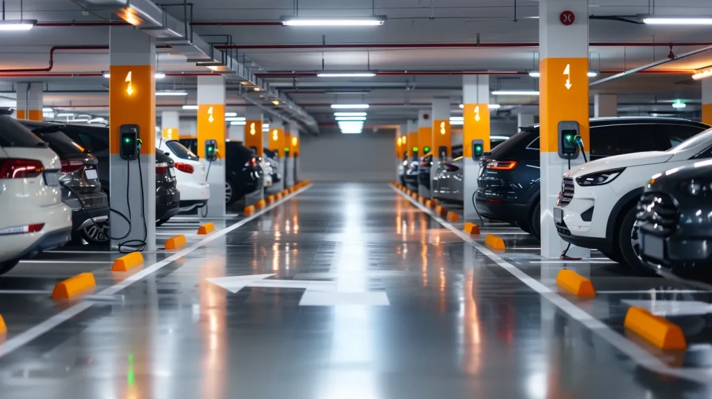 EV charging in public parking