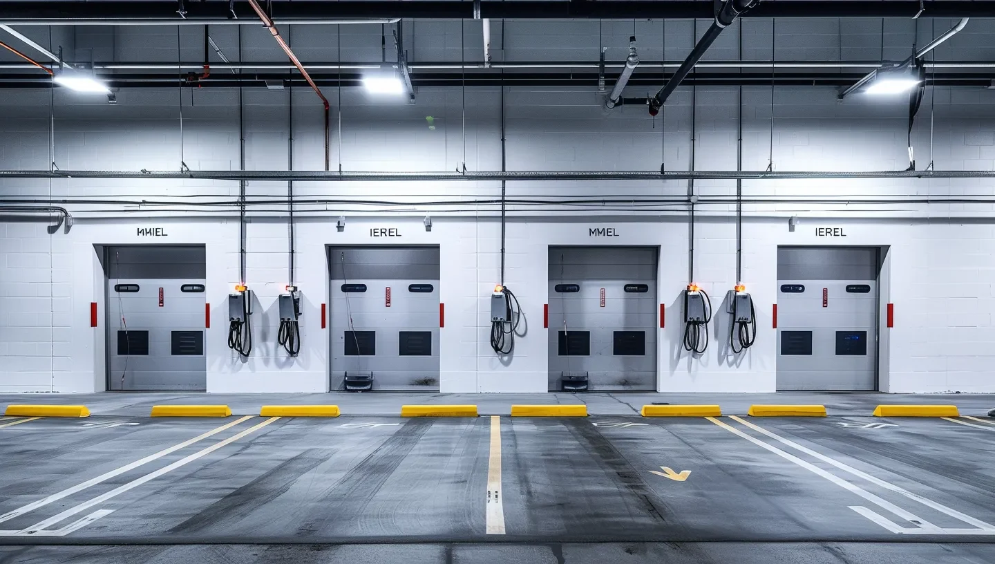 commercial AC EV charger deployment