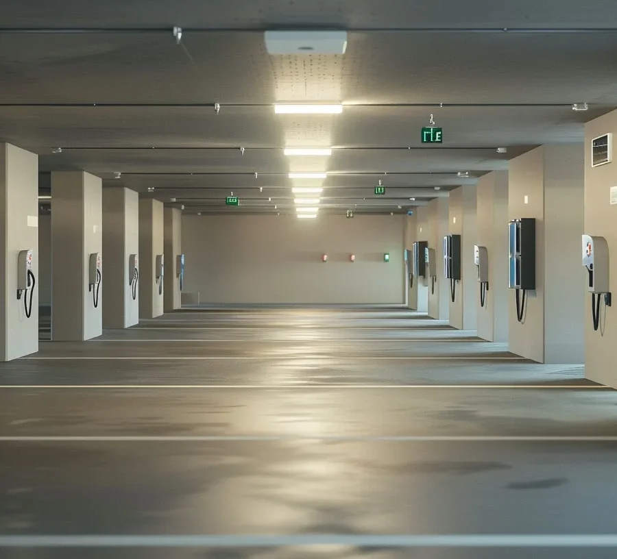 office building EV charger deployment