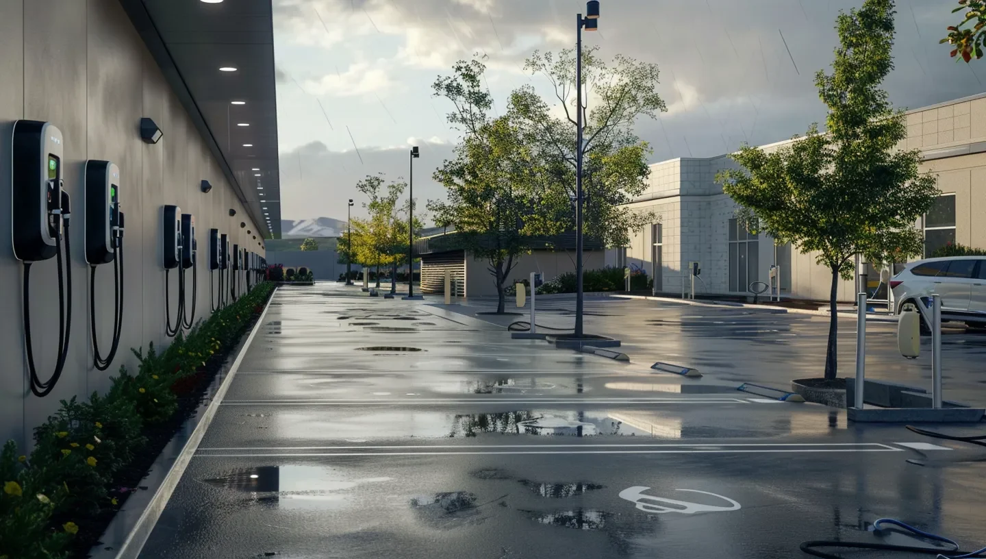 smart EV charging for businesses