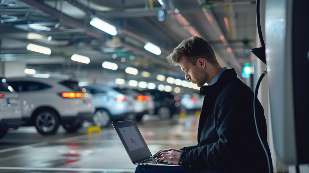 EV charger firmware updates