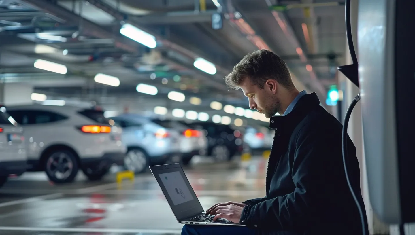 EV charger firmware updates