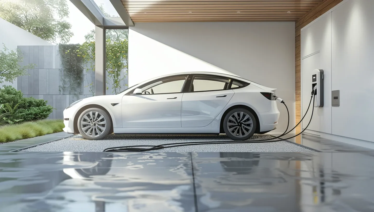 EV charger installation location