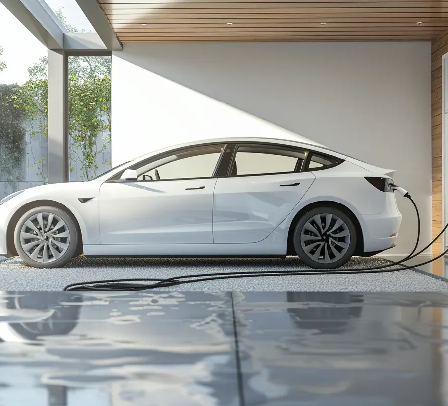 EV charger installation location