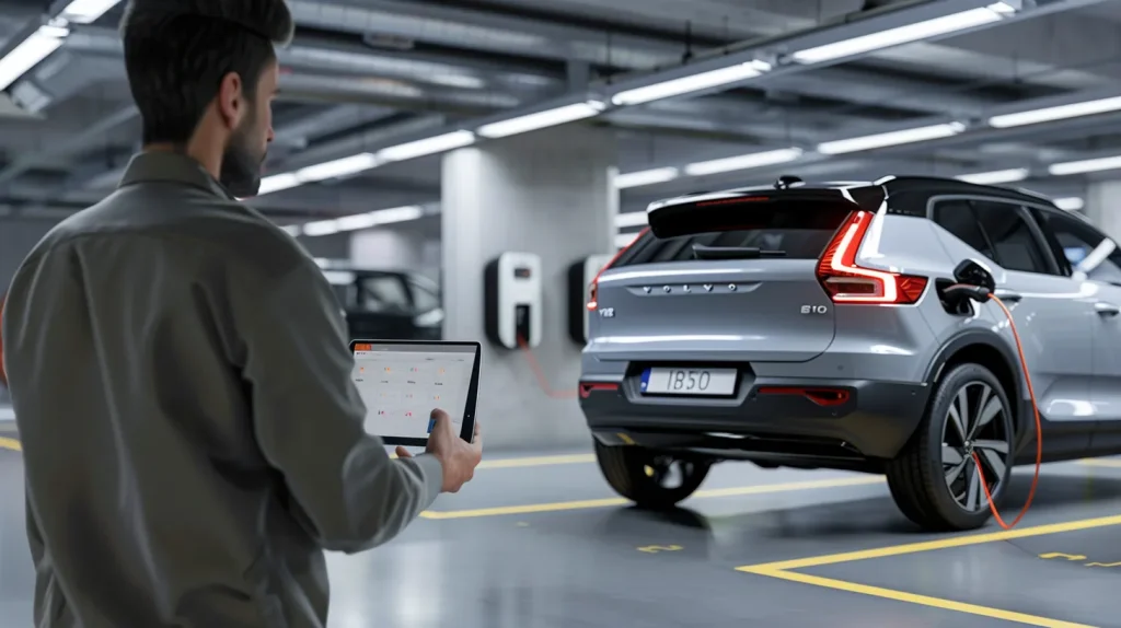 EV charger remote diagnostics