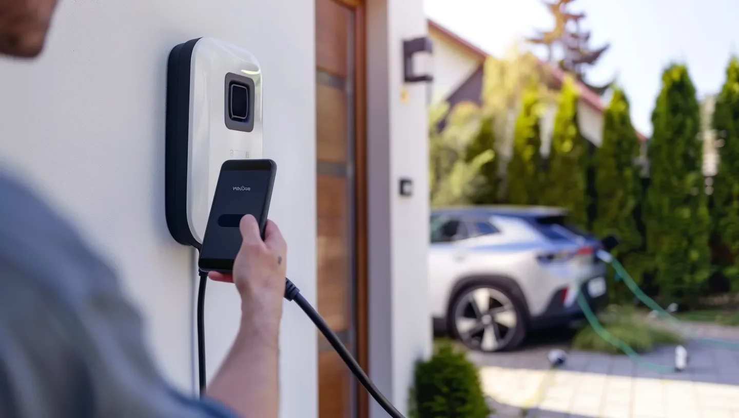 EV charging current settings