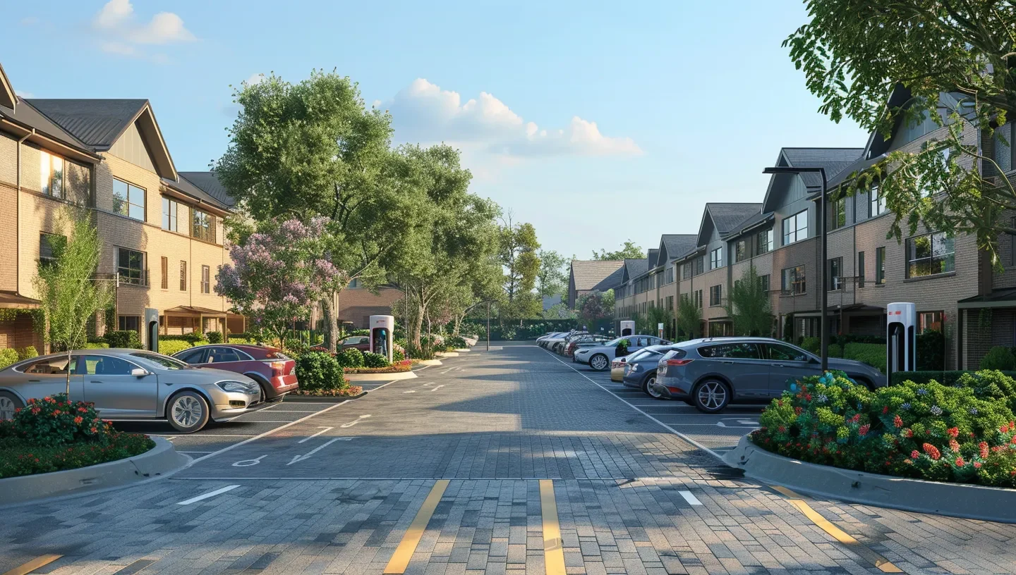 EV charging urban redevelopment