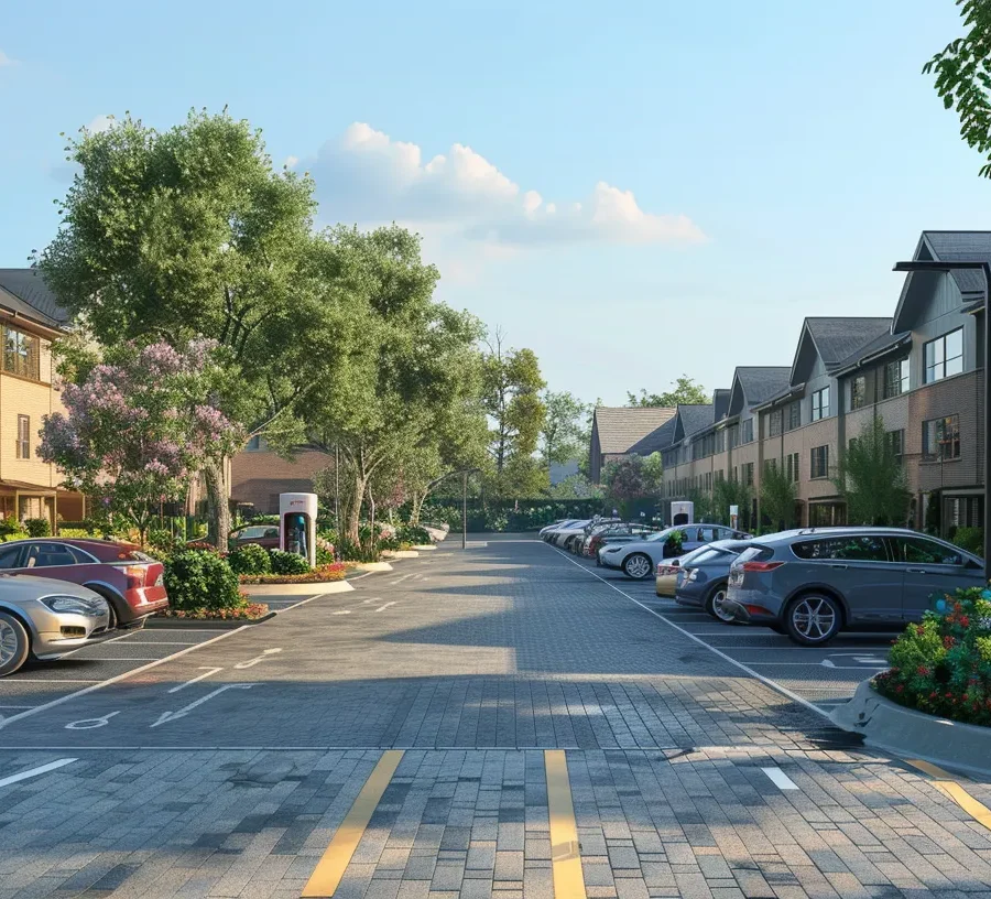 EV charging urban redevelopment