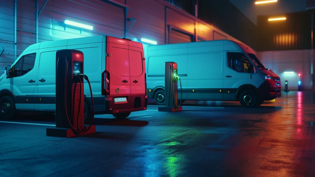 fleet depot EV charging