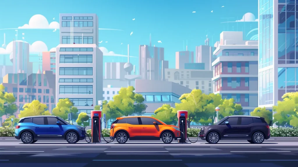 low cost EV charging for parking garages