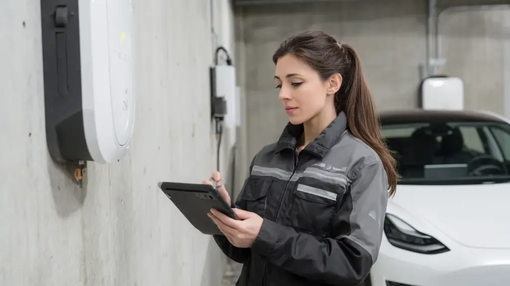 EV charger error codes