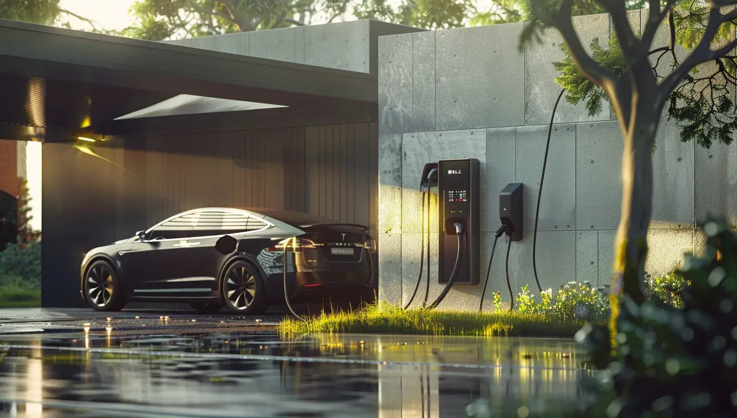 solar EV charging AC