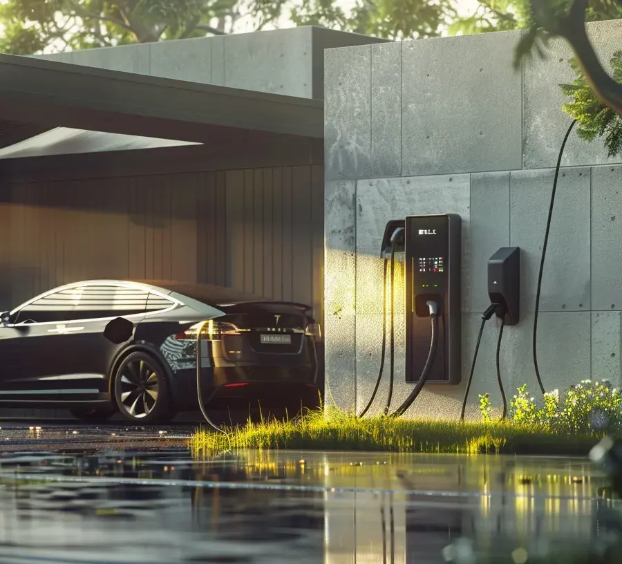 solar EV charging AC