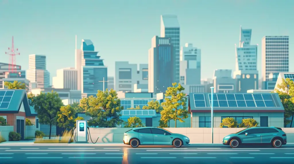 solar EV charging AC