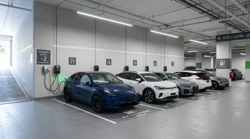 urban EV charging infrastructure