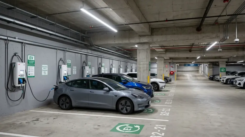 urban EV charging infrastructure