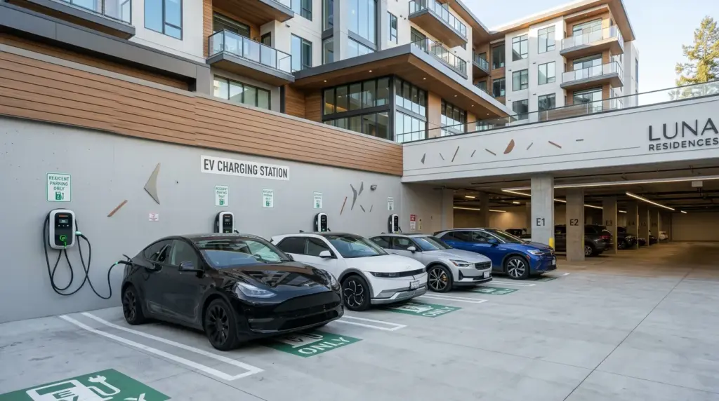 EV charging increase occupancy