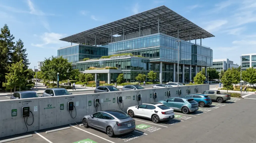 solar AC EV charging ROI
